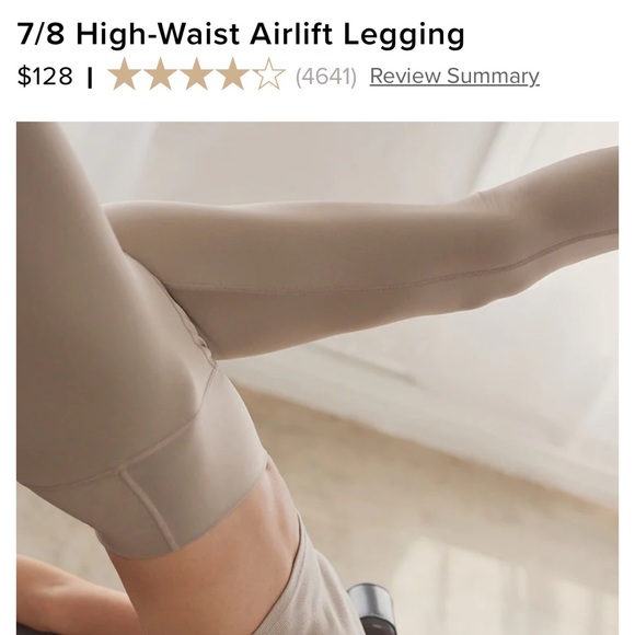 ✨ High Waist Airlift Legging - Picture 4 of 10